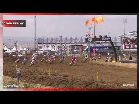 Valentin Guillod | MX2 Race 1 | MXGP of Turkiye 2023