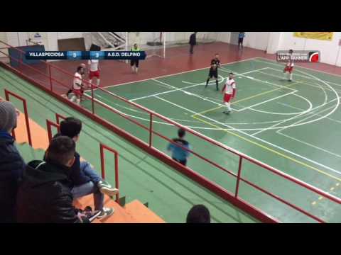Villaspeciosa-A.S.D. Delfino 4-5 ( Alcune parate)