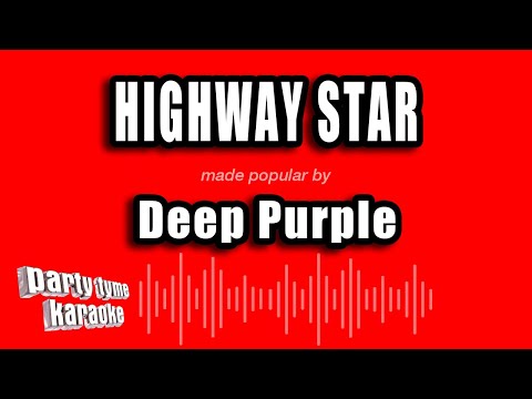 Deep Purple - Highway Star (Karaoke Version)