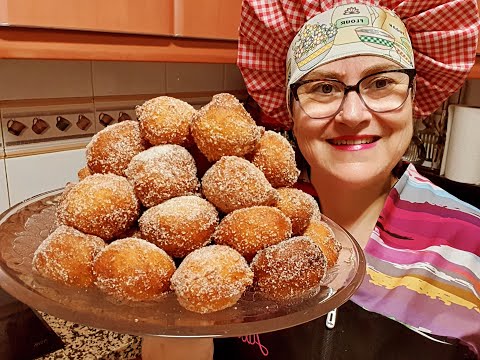 Buñuelos de Naranja 🍊 Súper Fáciles