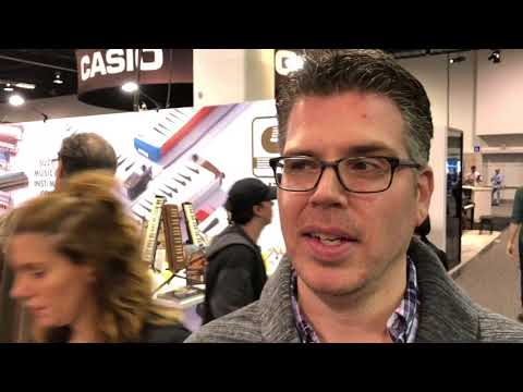 NAMM 2018 part 2 - Jim Alfredson, Hammond SKX