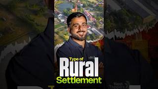 Type Or Rural Settlement 🔥 #grography #class12geography #boardexam2026