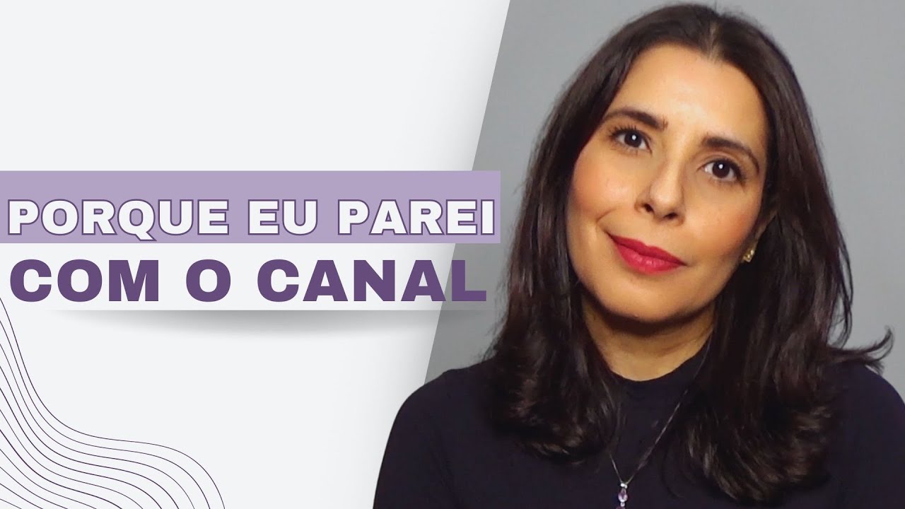 Porque eu Sumi do YouTube (Abrindo meu coração para vocês)