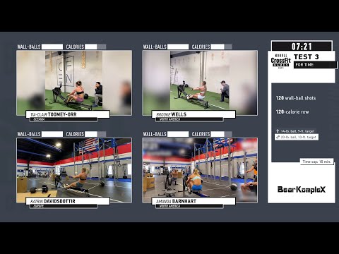 Women’s Individual Quarterfinal Test 3: Fantasy Matchup — CompTrain vs. PRVN