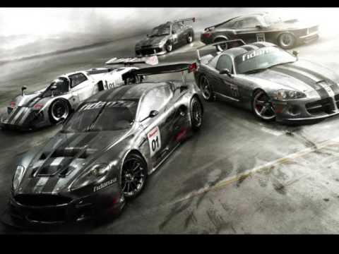 David Guetta ft. Akon. sexy bitch club mix [With cars]