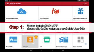 LAUNCH X431 Tool | How to Get Back Your Username or Password
