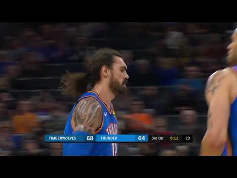 Steven Adams Full Play vs Minnesota Timberwolves | 12/06/19 | Smart Highlights