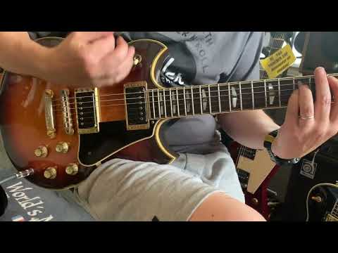 VIDEO- YAMAHA SG-1600 1980 - ebony touch - Cherry Sunburst - Japan Import image 14