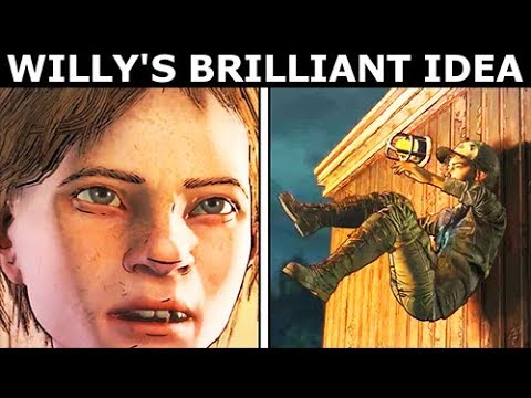 Willy Has an Idea About How To Stop The Raiders - The Walking Dead Final Season 4 Episode 3