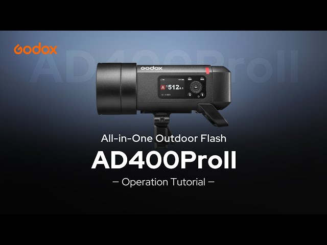 Godox AD400Pro II All-in-One Outdoor Flash