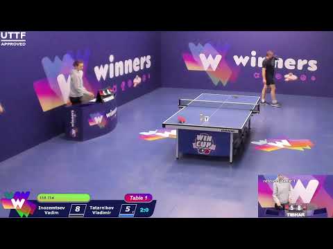 WINners CUP table 1 31.01 Inozemtsev Vadim - Tatarnikov Vladimir 17:00