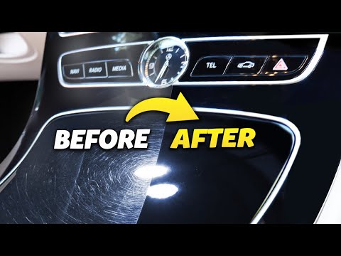How to Remove Scratches and Restore Repair Interior Car Trim Easily