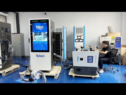 Teison's new version of advertising screen DC charging station has started mass production