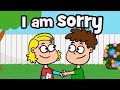 Apology Kids Song I Am Sorry Forgive Me Hooray Kids Songs Children S Good Manners