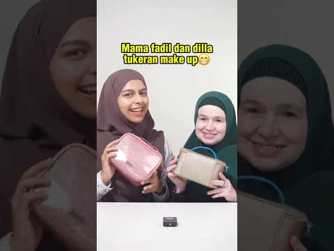 Mama fadil and dilla exchange make up 😁 #fadiljaidi #pakmuh #kakyislam #dillajaidi #miskahshafa