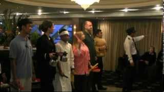 Crew show Riverboat   Tauck  "MS treasures"