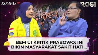 Download lagu Saying the Public is Hurt, BEM UI Criticizes Prabowo: Don't Just Focus on Free Nutritious Meals a... mp3