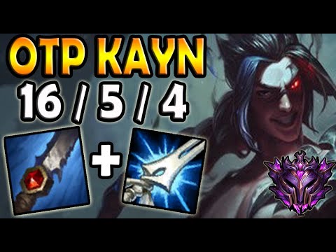 OTP Kayn vs Graves [ JUNGLE ] Lol Master Korea 10.16