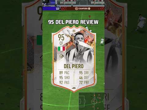 95 Trophy Titan Del Piero Review in FIFA 23 #shorts #short