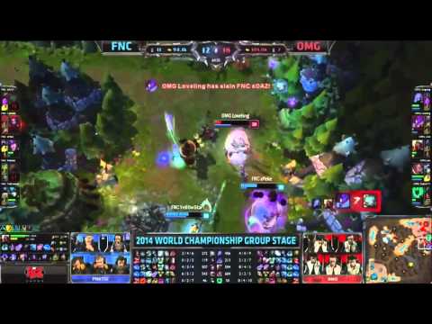 NEXUS 1 HP! Worlds 2014 FNC vs OMG (OMG WON)