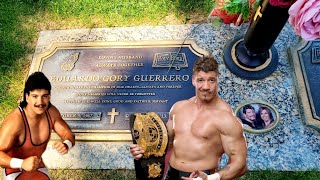 Grave of EDDIE GUERRERO Latino Heat WWE Legend Wrestler video