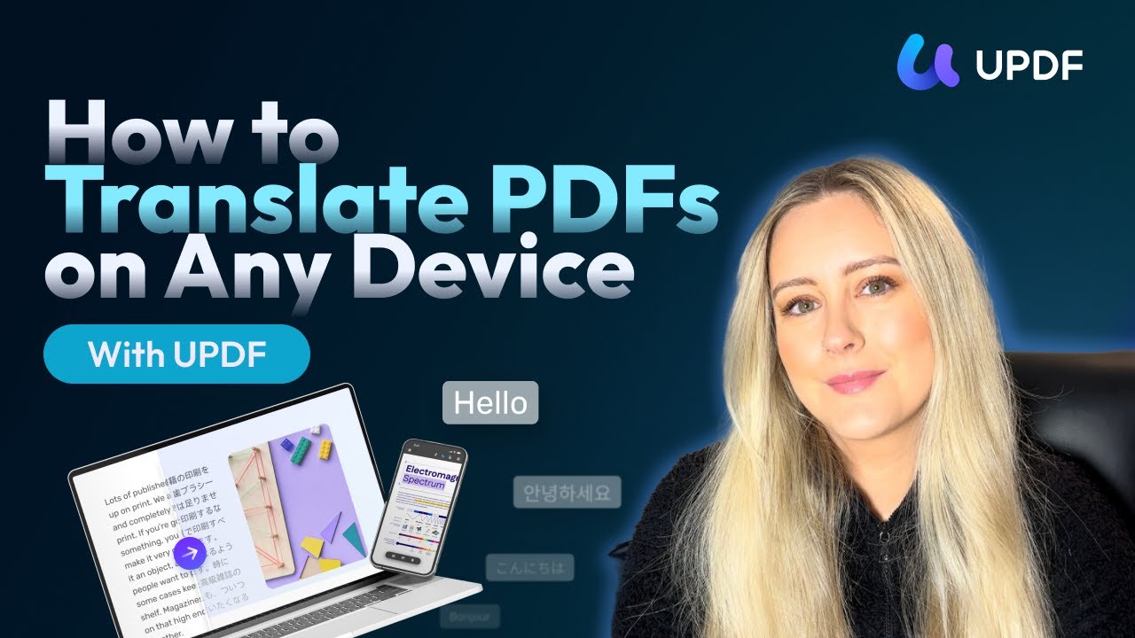 How To Translate Any PDF Fast on Any Device With UPDF