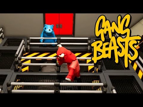 GANG BEASTS ONLINE - He Took a Shortcut and FAILED [MELEE] Video