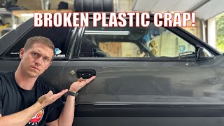 Replacing Broken Door Handles on a Fox Body Mustang | 1JZ Fox Body Drift Car Revival