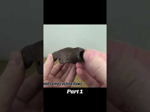 Part 1: Antique Hand Cranked Hammer Drill - Restoration. #restoration #handmade #machine #amazing