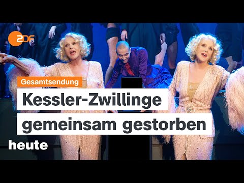 heute 19:00 Uhr vom 17.11.25 Streit um Rentenpaket, Wohnungslosigkeit, Kessler-Zwillinge verstorben