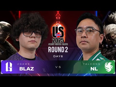 Blaz (Sagat) vs. NL (Akuma) - Falcons vs. 2Game - Street Fighter League US 2025 Day 6