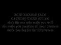 CocoRosie - R.I.P. Burn Face (Lyrics)
