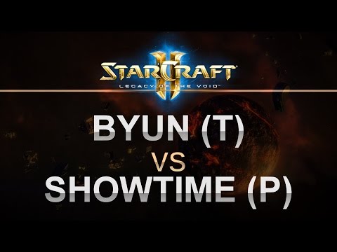 StarCraft 2 - LOTV - 2016- ByuN (T) v ShoWTimE (P) on Frozen Temple