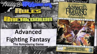 Advanced Fighting Fantasy (Arion Games, 2011) | Rules Breakdown