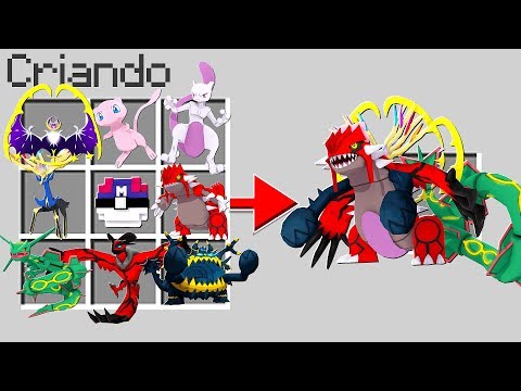 CRIE SEU PRÓPRIO POKEMON LENDÁRIO SUPER FORTE E DIFERENTE - MINECRAFT PIXELMON MOD