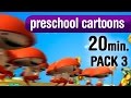 20 Minutes Of Preschoolers Cartoons Pack 3