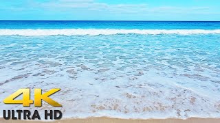 🌊 Serene Island Paradise | Stress Relief Beach Ambience (4K)