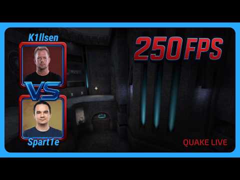 k1llsen vs Spart1e | 250FPS Quake Season 4 | BO3 | Quake Live