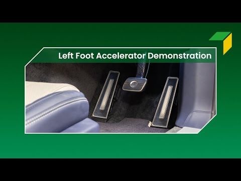 Left Foot Accelerator Product Demonstration - Jeff Gosling Ltd