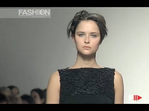 NARCISO RODRIGUEZ Fall Winter 1998 1999 Milan - Fashion Channel