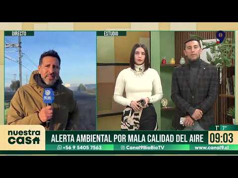 Calidad del aire alcanza niveles preocupantes en San Pedro de la Paz