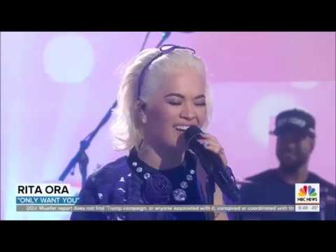 Rita Ora sings "Only Want You" Live in Concert Today Show 2019