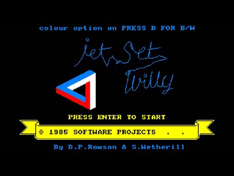 [Amstrad CPC] Jet Set Willy - Longplay