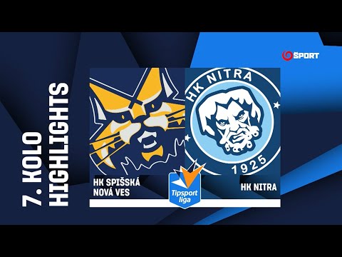 7. kolo: HK Spišská Nová Ves - HK Nitra 1:2 (0:1, 1:1, 0:0)