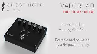 Video thumbnail for Vader 140 by Ghost Note Audio by Ghost Note Audio
