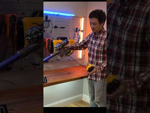 Dyson V8 Laufzeittests mit DeWALT Akkus