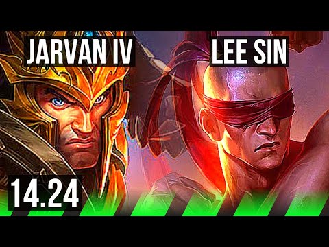 JARVAN IV vs LEE SIN (JGL) | NA Challenger | 14.24