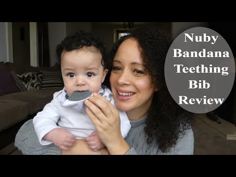 Review of Nuby Bandana Teething Bibs & Next Bibs For Dribbling/Drooling Baby Must Haves