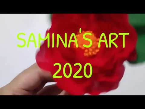 HOW TO MAKE A BEAUTIFUL JAPANESE FLOWER