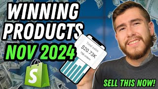 Top 5 Winning Products To Sell NOW (November 2024) | Shopify Dropshipping Trends